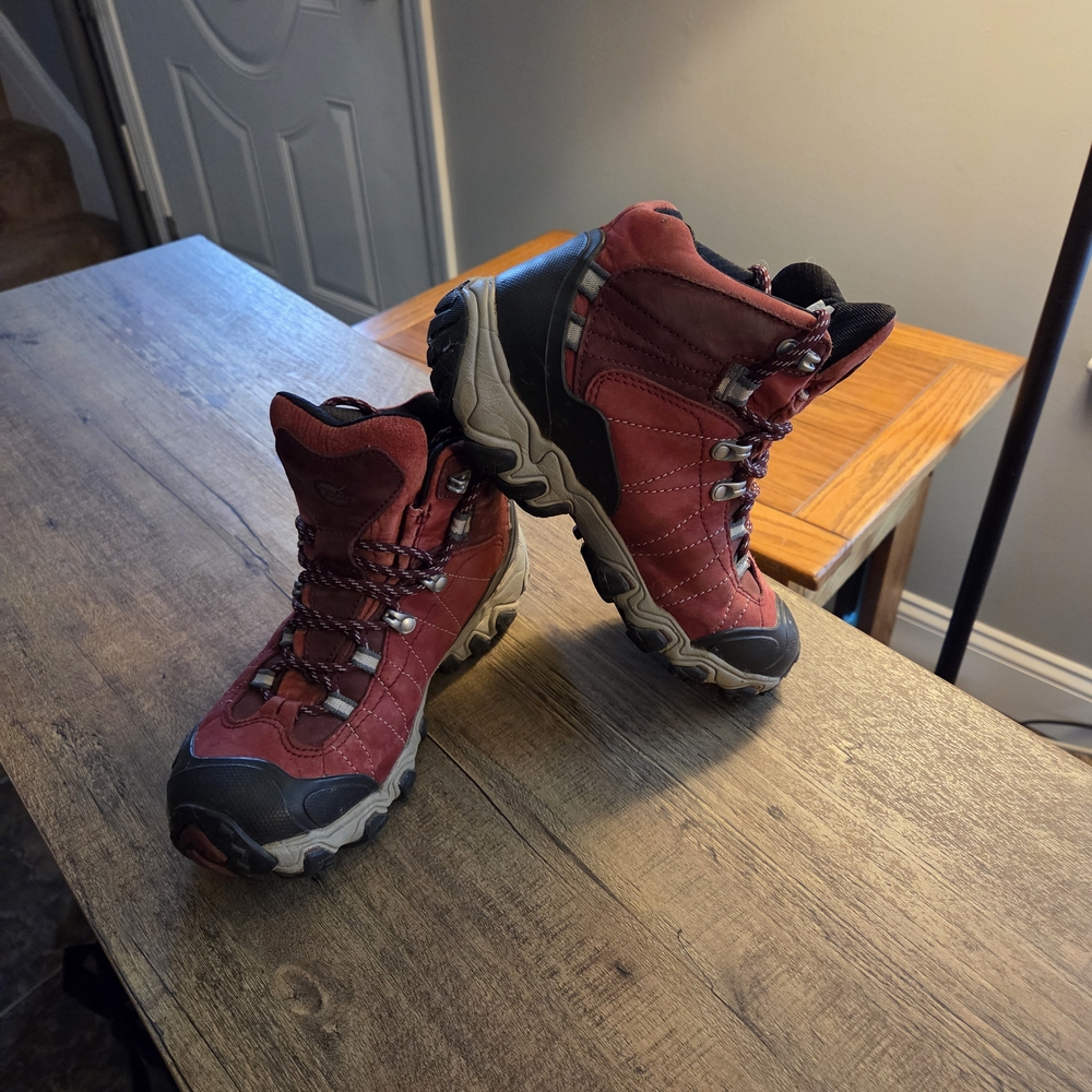 Women's Red Winter & Rain Boots